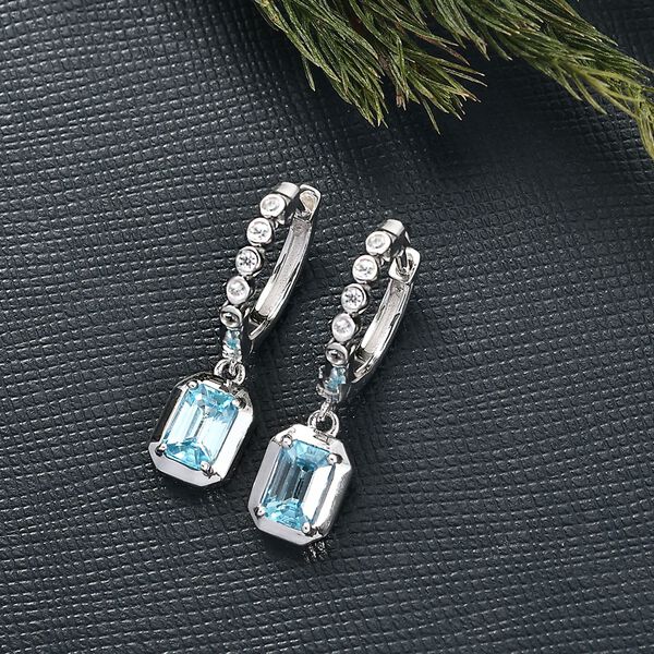 D'Joy AAA blaues und wei&szlig;es Zirkon Schmuckset image number 2