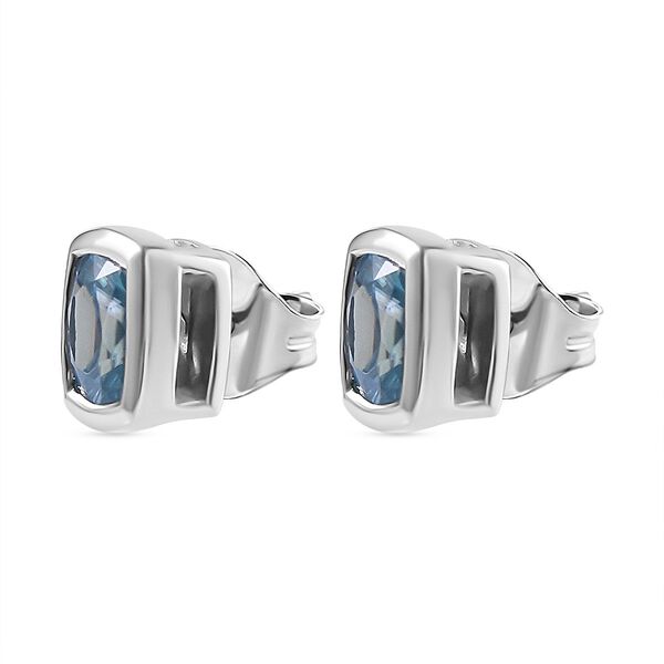 AA blaue Zirkon-Ohrringe - 1,83 ct. image number 2