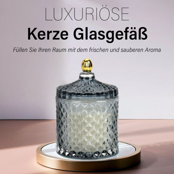 The 5th Season: Premium-Kollektion: Duftkerze im Glas, 36h Brenndauer, Dunkle Beere image number 2