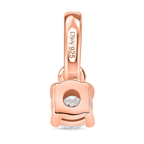 D'Joy GRA zertifiziertes Moissanit Schmuckset, 925 Silber rosévergoldet - 2 ct. image number 8