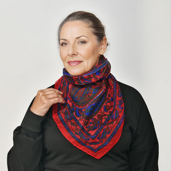 Quadratischer Seidenschal image number 2