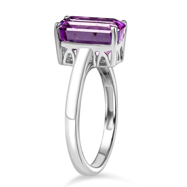 AAAA Kunzit Ring in 375 Gold - 4 ct. image number 5