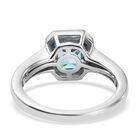 Kambodschanischer, blauer Zirkon-Ring, 925 Silber platiniert  ca. 2,71 ct image number 5