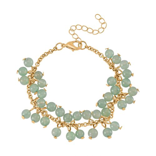 Grünes Aventurin-Armband, 19+5cm - 65 ct. image number 0