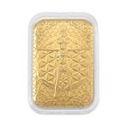 EXKLUSIVES GESCHENK 999er Goldbarren mit 7-Chakren-Motiv, 100mg
