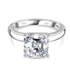 D'Joy Moissanit Ring 925 Silber rhodiniert (Größe 18.00) ca. 3,00 ct
