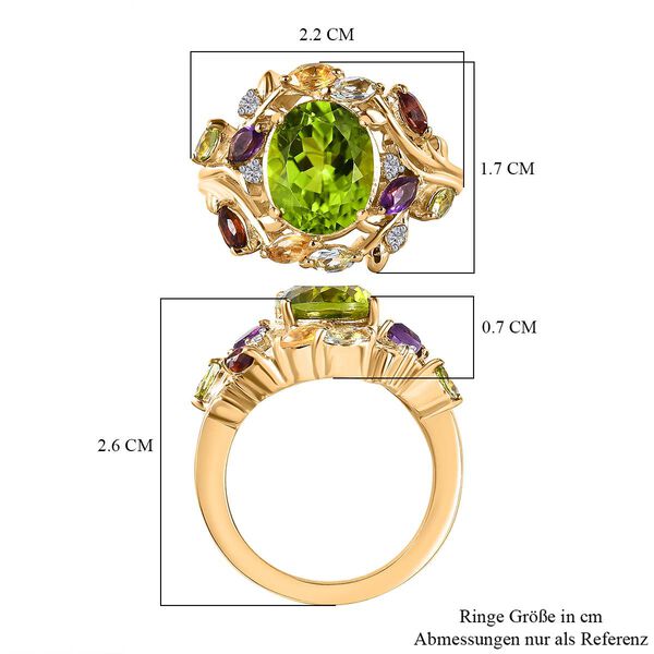 Multi-Edelstein-Ring - 3,85 ct. image number 7