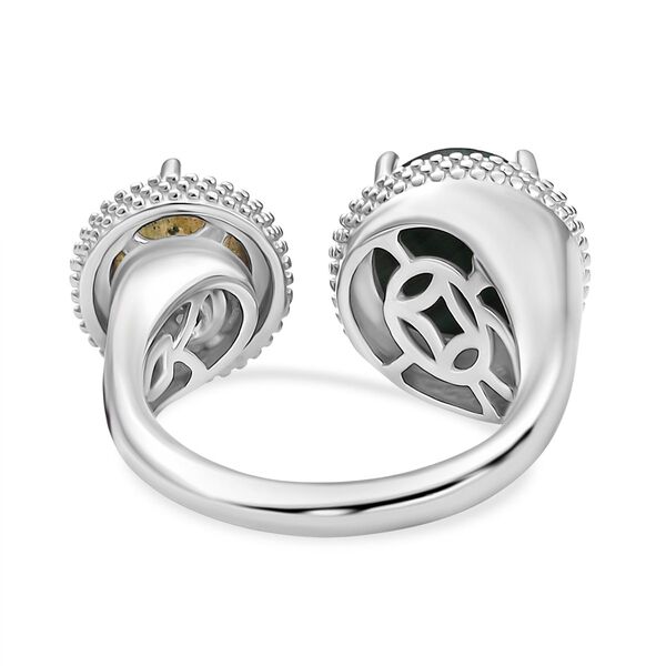 EverTrue Malachit und Labradorit Ring - 7,94 ct. image number 6