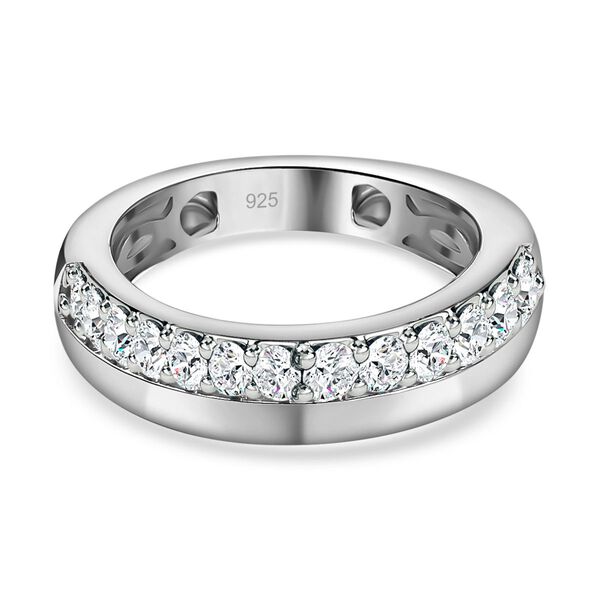 Moissanit Half Eternity Ring - 0,15 ct.