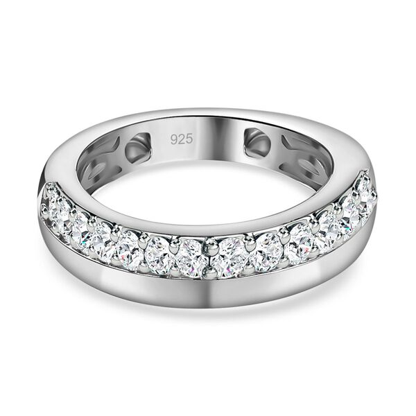 Moissanit Half Eternity Ring - 0,15 ct. image number 0