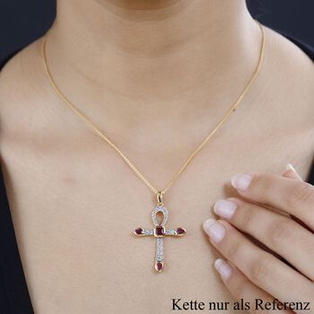 GP Art D&eacute;co Collection - Afrikanischer Rubin Anh&auml;nger, ca. 1,78 ct.