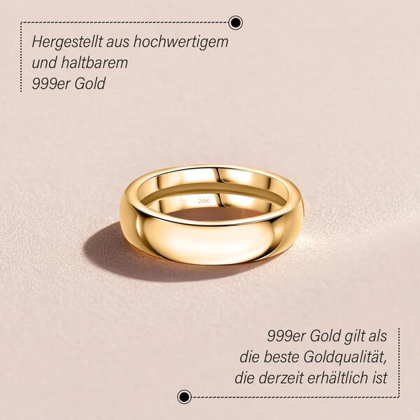 Bandring in 999 Gold image number 2