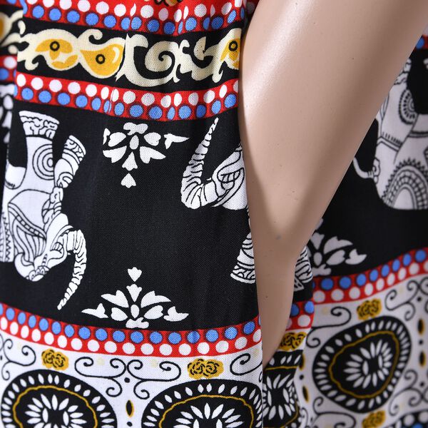 Hose für Damen, Rosa und schwarz image number 4