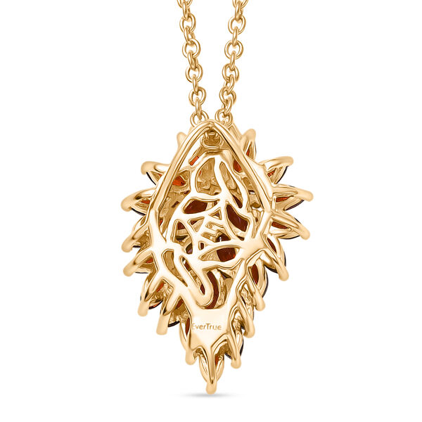 EVER TRUE Mosambik Granat Schmuckset ca. 50 cm ca. 2.67 ct image number 4