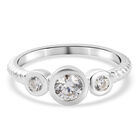 LUSTRO STELLA - feinster Zirkonia-Ring, 925 Silber image number 0