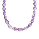 AAA Rosa Amethyst Halskette ca. 45 cm 925 Silber rhodiniert ca. 216,00 ct.