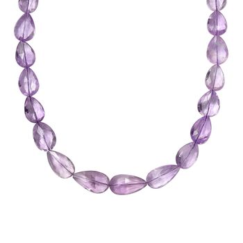 AAA Rosa Amethyst Halskette, 45 cm - 216 ct.
