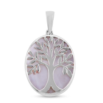 Royal Bali Kollektion - Perlmutt-Anh&auml;nger, 925 Silber ca. 3,27g