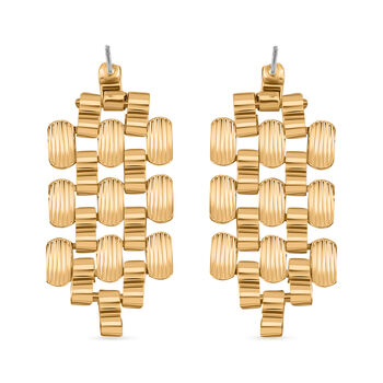 Messing Ohrringe ca. 7,00g