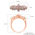 LUXORO Natürlicher, Rosa Diamant Ring, SGL zertifiziert, 585 Rosegold (Größe 18.00) ca. 1,00 ct image number 5