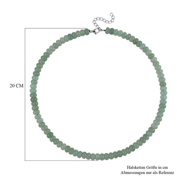 Grüne Aventurin Halskette, 45+5 cm - 200 ct. image number 5