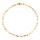585 Gold Anklet ca. 25.5 cm ca. 1,10g