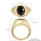 Elite Shungit Ring Messing IP-Gold  ca. 3,19 ct image number 6