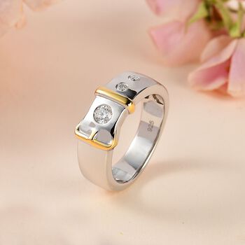 Moissanit Ring - 0,23 ct.