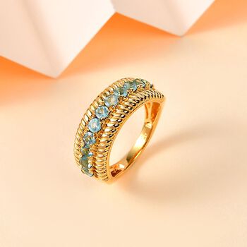 Paraiba Apatit Ring - 0,86 ct.