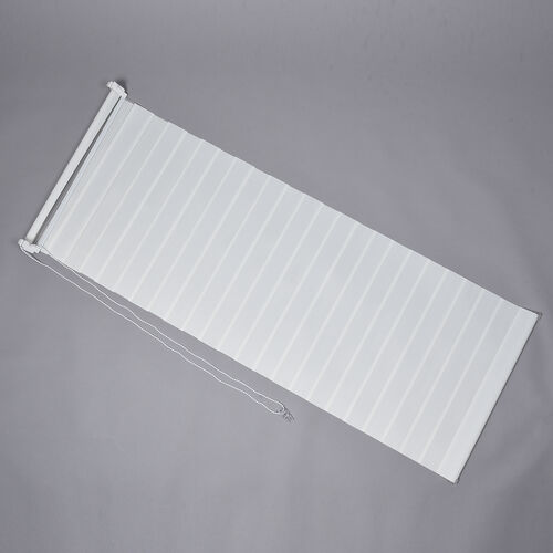 Easy-Klemm - 2-lagiges Fensterrollo, Größe 60x150 cm, Off-White  image number 1