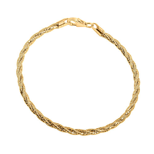 925 Silber vergoldet Armband ca. 19 cm ca. 5,76g image number 0