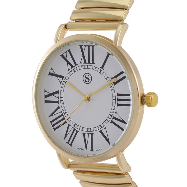 Reiner Edelstahl Std GelbUhren 17 cm ca. 50,00g image number 4