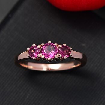 AAA Radiant Ember Granat Ring - 0,92 ct.