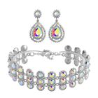 Kristall Schmuckset  Legierung