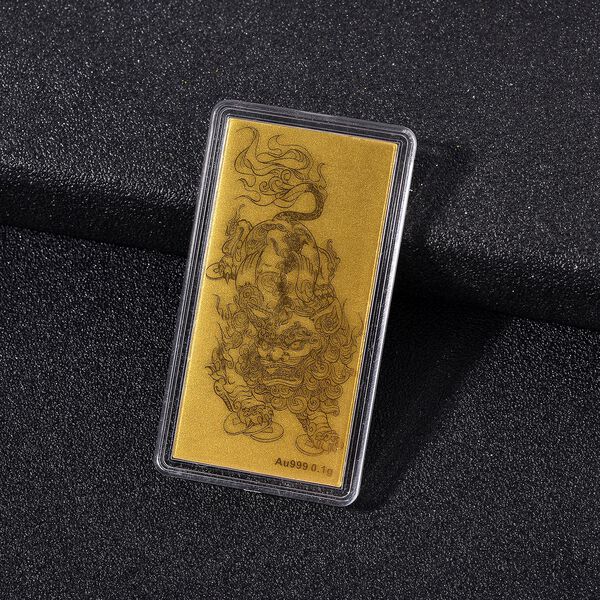 Pixiu Barren in 999 Gold image number 1