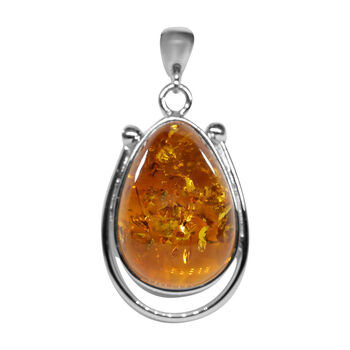 Nat&uuml;rlicher, baltischer Bernstein-Anh&auml;nger - 22,50 ct.