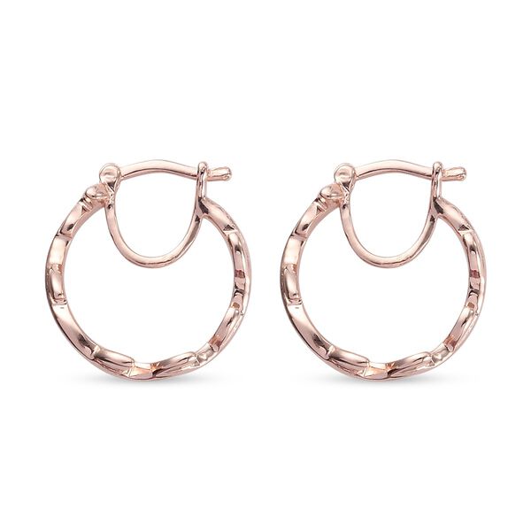 Creolen 925 Silber Roségold image number 3