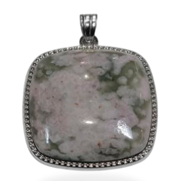 Fancy grüner Jaspis Anhänger - 85 ct. image number 0