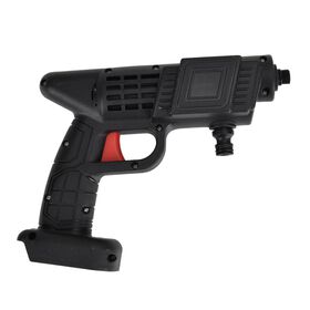 Hochdruckreiniger Akku-Wasserpistole f&uuml;r Auto, Garten und Haushalt, kabellos, 22  Bar, 30&times;12&times;28 cm, Schwarz