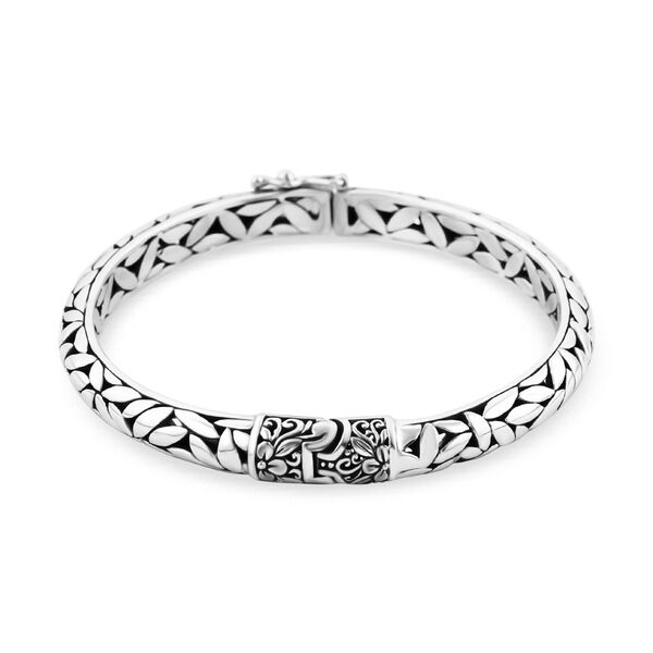 Royal Bali Kollektion - 925 Silber Armreif, 18 cm image number 5