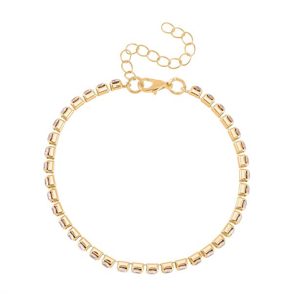 Lila Kristall Schmuckset Eisen, Legierung, Legierung Std Gelb image number 8