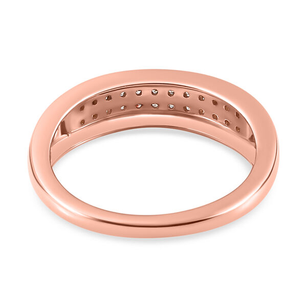 Nat&uuml;rlicher Champagner Diamant Ring, ca. 0,20 ct image number 8