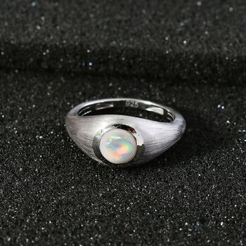 Nat&uuml;rlicher, &auml;thiopischer Welo Opal-Ring - 0,49 ct.