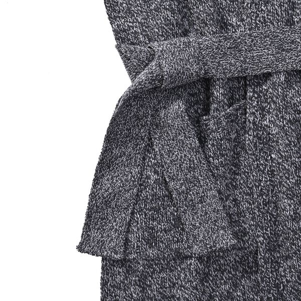 Damen Weste, Melange schwarz image number 4