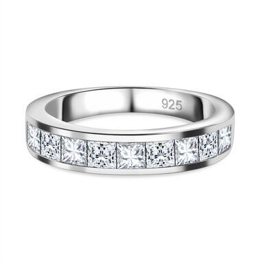 LUSTRO STELLA Zirkonia Ring in rhodiniertem Silber- 2,35 ct.