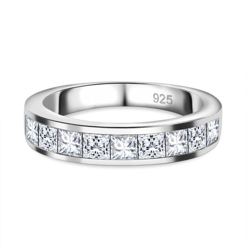LUSTRO STELLA Zirkonia Ring in rhodiniertem Silber- 2,35 ct. image number 0