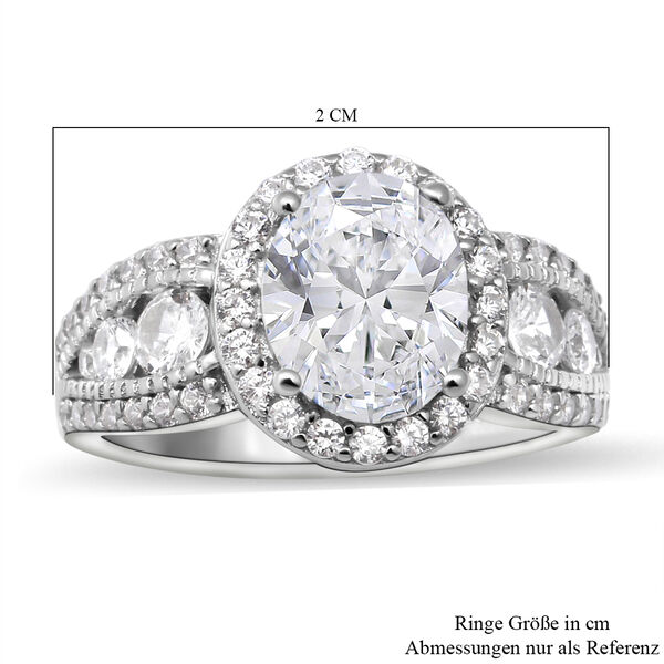 LUSTRO STELLA - Zirkonia Ring - 4,14 ct. image number 6