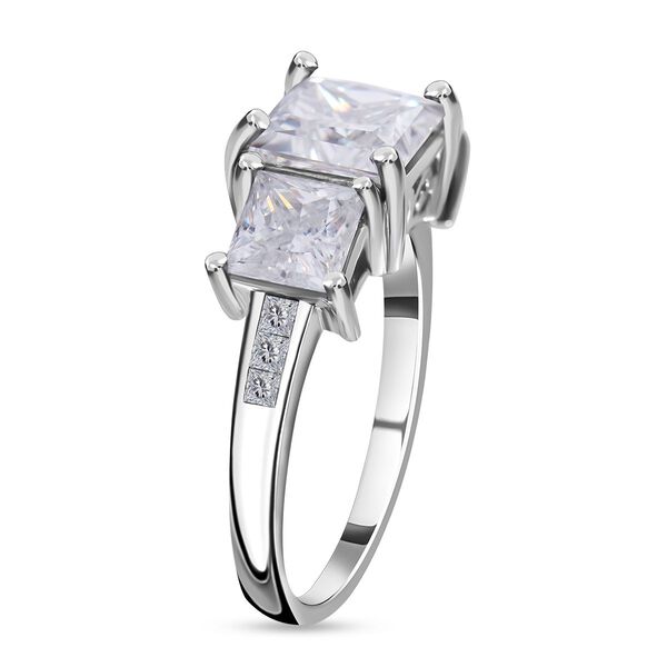 Moissanit Ring - 3,33 ct. image number 5