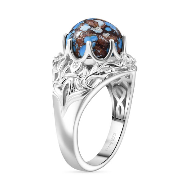 D'Joy Goldenhill T&uuml;rkis Ring, Anh&auml;nger mit 50cm Kette und Ohrstecker image number 13