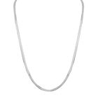 Italienische Bismarck Halskette, ca. 45 cm, 925 Silber